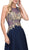 Dancing Queen - 2297 Sheer Embroidered Pleated Prom Dress Prom Dresses