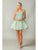 Dancing Queen 3278 - Floral Embroidery A-Line Cocktail Dress Cocktail Dresses XS / Sage