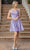 Dancing Queen 3320 - Sleeveless Lace-Up Back Cocktail Dress Cocktail Dresses