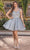 Dancing Queen 3338 - Sleeveless Sweetheart Neck Cocktail Dress Cocktail Dresses M / Sage