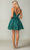 Dancing Queen 3342 - Floral Applique Cocktail Dress Special Occasion Dress