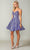 Dancing Queen 3356 - Sequin V-Neck Cocktail Dress Special Occasion Dress