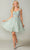 Dancing Queen 3361 - Butterfly Ornate Cocktail Dress Homecoming Dresses XS / Sage