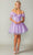 Dancing Queen 3363 - Bow Sleeve Cocktail Dress Special Occasion Dress XS / Lilac