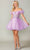 Dancing Queen 3379 - Puff Sleeve Tulle Cocktail Dress Special Occasion Dress