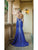 Dancing Queen 4224 - Sleeveless Plunging V-neck Long Dress Evening Dresses