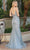 Dancing Queen 4275 - Embellished Deep V-Neck Prom Dress Prom Dresses