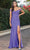 Dancing Queen 4291 - Applique Embellished Satin Long Dress Prom Dresses XS / Hunter Green