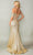 Dancing Queen 4362 - Embroidered Off Shoulder Prom Dress Prom Dresses