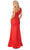 Dancing Queen 4381 - 3D Floral One Shoulder Prom Gown Prom Dresses