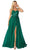 Dancing Queen 4393 - Lace Appliqued Sweetheart Prom Gown Prom Dresses XS / Hunter Green