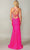 Dancing Queen 4405 - Beaded Surplice V-Neck Prom Gown Prom Dresses