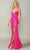 Dancing Queen 4405 - Beaded Surplice V-Neck Prom Gown Prom Dresses