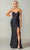 Dancing Queen 4409 - Beaded Strap Sheath Prom Gown Prom Dresses