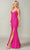 Dancing Queen 4409 - Beaded Strap Sheath Prom Gown Prom Dresses