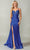 Dancing Queen 4410 - Sleeveless Sweetheart Prom Gown Prom Dresses XS / Royal Blue