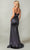 Dancing Queen 4414 - Strapless Side Draped Prom Gown Prom Dresses