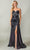 Dancing Queen 4414 - Strapless Side Draped Prom Gown Prom Dresses