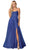 Dancing Queen 4428 - Metallic A-Line Prom Dress Prom Dresses