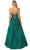 Dancing Queen 4452 - Embroidered V-Neck Prom Gown Prom Dresses