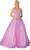 Dancing Queen 4458 - Embroidered Corset Bodice Ballgown Prom Dresses