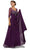 Dancing Queen 8855 - Bejeweled V-Neck Long Dress Mother of the Bride Dresses XS / Plum