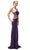 Dancing Queen 9007 - Beaded Midriff Long Gown Evening Dresses