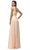 Dancing Queen 9111 - Ruched Chiffon Long Dress Mother of the Bride Dresses