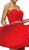 Dancing Queen - 9115 Surplice Sweetheart Bodice Chiffon Prom Dress Prom Dresses