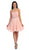 Dancing Queen - 9115 Surplice Sweetheart Bodice Chiffon Prom Dress Prom Dresses XS / Peach