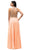 Dancing Queen 9293 - Illusion High Halter Prom Gown Prom Dresses