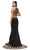 Dancing Queen 9391 - Two-Piece Applique Long Gown Evening Dresses