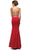 Dancing Queen 9454 - Sheer Scoop Back Mermaid Prom Gown Prom Dresses