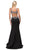 Dancing Queen 9612 - Scoop Beaded Illusion Prom Gown Evening Dresses