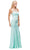 Dancing Queen 9715 - Beaded Illusion Long Dress Evening Dresses