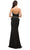 Dancing Queen 9753 - Strapless Peplum Waist Prom Gown Prom Dresses