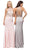 Dancing Queen 9777 - Halter Beaded Illusion Prom Gown Evening Dresses