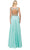 Dancing Queen 9789 - Cutout Back Beaded Prom Gown Prom Dresses