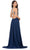 Dancing Queen 9901 - Racer Back Beaded Prom Gown Prom Dresses