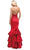 Dancing Queen 9910 - Halter Ruffled Mermaid Prom Gown Prom Dresses