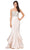 Dancing Queen 9917 - Strapless Tiered Mermaid Prom Gown Prom Dresses XS / Champagne