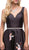 Dancing Queen 9920 - Floral A-Line Prom Dress Prom Dresses S / Black/M Print