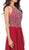 Dancing Queen - Bead Embellished Halter Evening Dress 2402 - 1 pc Blush In Size M Available Evening Dresses