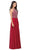 Dancing Queen - Bead Embellished Halter Evening Dress 2402 - 1 pc Blush In Size M Available Evening Dresses XS / Burgundy