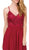 Dancing Queen - Beaded Lace V-neck A-line Prom Dress 9850 Prom Dresses M / Burgundy