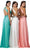 Dancing Queen - Halter Keyhole A-Line Evening Gown 9270 CCSALE