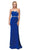 Dancing Queen Strapless Sweetheart Beaded Dress 9720 - 1 Pc. Blush in size Extra Small Available Prom Dresses XS / Royal Blue