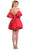 Dave & Johnny 11817 - Embellished Balloon Skirt Cocktail Dress Homecoming Dresses