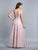 Dave & Johnny 7331 - Embroidered A-Line Evening Dress Evening Dresses 6 / Pink