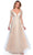 Dave & Johnny Bridal 10299W - Long Sleeve Applique Gown Bridal Dresses